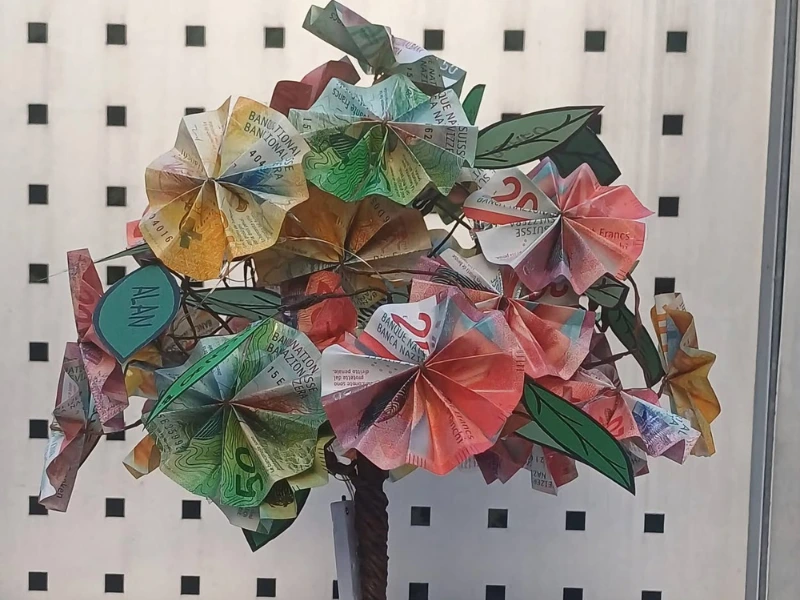 Geldgeschenke blume