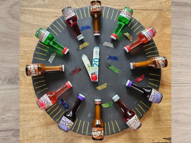 Party-Geldgeschenk zum Geburtstag für Feierfreunde
